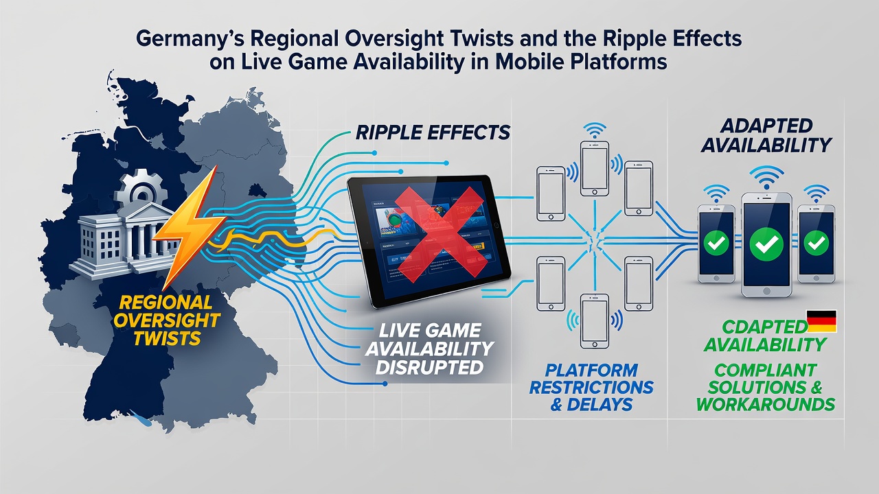 Mobile Live-Spiele und regionale Regulierungseffekte auf Smartphones