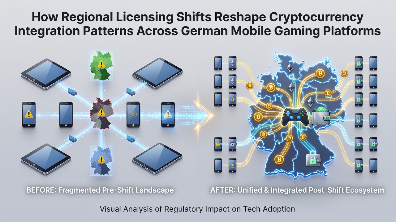 Regionale Lizenzänderungen beeinflussen Kryptowährungsoptionen in deutschen mobilen Casinos