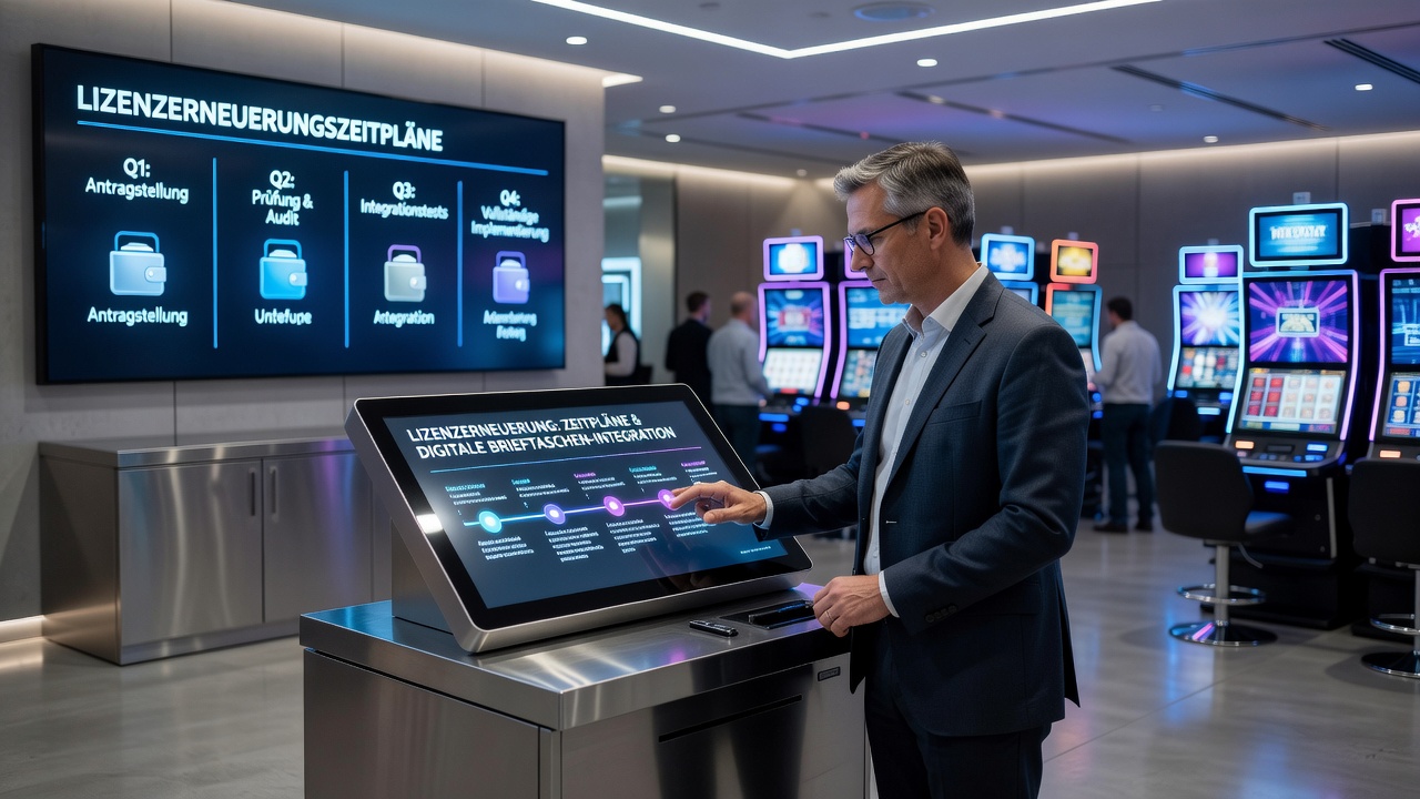Darstellung technischer Anpassungen bei Wallet-Integrationen während Lizenzverlängerungen in Casino-Netzwerken